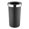Bolero Kosz na śmieci 60L z polipropylenu, Bolero HT462, czarny