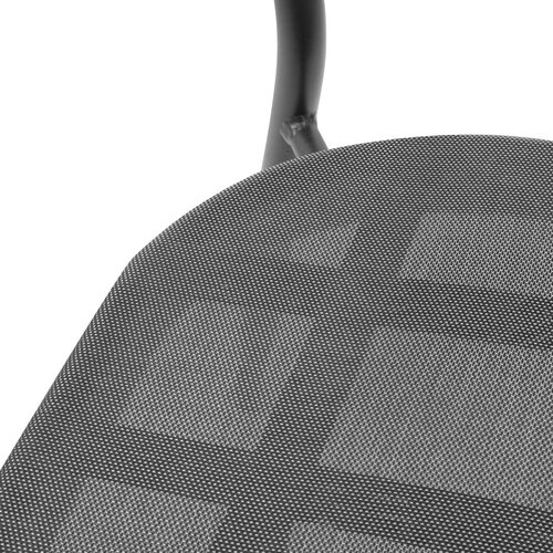 Bolero Krzesło kawiarniane 776 mm, do użytku zewnętrznego i wewnętrznego, Bolero Santiago HZ598, czarne (4 szt.)