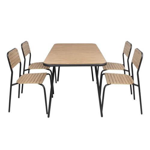 Bolero Krzesło 845 mm do użytku zewnętrznego i wewnętrznego, Bolero FU537 (4 szt.)