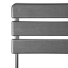 Bolero Krzesło cateringowe składane 814 mm, do użytku zewnętrznego i wewnętrznego, Bolero HZ891, szare (2 szt.)