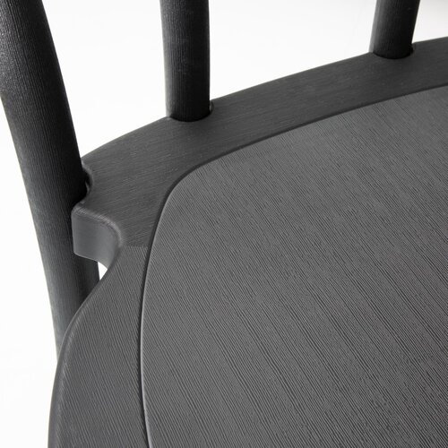 Bolero Krzesło kawiarniane 911 mm, do użytku zewnętrznego i wewnętrznego, Bolero HW286, czarne (4 szt.) Bolero Krzesło kawiarniane 911 mm, do użytku zewnętrznego i wewnętrznego, Bolero HW286, czarne (4 szt.)