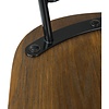 Bolero Krzesło z wysokim siedziskiem z siedziskiem o wysokości 760 mm, do użytku wewnętrznego, Bolero Scandi FB873, brązowe (2 szt.)