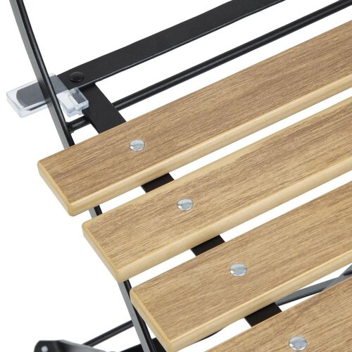 Bolero Krzesło cateringowe składane z siedziskiem o wysokości 440 mm Bolero Perth FU539 (2 szt.) Bolero Krzesło cateringowe składane z siedziskiem o wysokości 440 mm Bolero Perth FU539 (2 szt.)