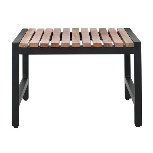 Bolero Niski stołek ogrodowy z drewna akacjowego 300 mm, Bolero DK904, brązowy (4 szt.)