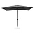 Bolero Parasol ogrodowy kwadratowy 2000x2000x(h)2570 mm, Bolero Sevilla DZ871, czarny