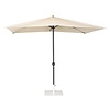 Bolero Parasol ogrodowy kwadratowy 2000x2000x(h)2570 mm, Bolero Sevilla FU505, kremowy
