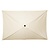 Bolero Parasol ogrodowy kwadratowy 2000x2000x(h)2570 mm, Bolero Sevilla FU505, kremowy