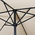 Bolero Parasol ogrodowy kwadratowy 2000x2000x(h)2570 mm, Bolero Sevilla FU505, kremowy