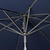 Bolero Parasol ogrodowy okrągły Ø3000x(h)2480 mm, Bolero FU504, niebieski