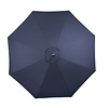 Bolero Parasol ogrodowy okrągły Ø3000x(h)2480 mm, Bolero FU504, niebieski