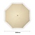 Bolero Parasol ogrodowy okrągły Ø2500x(h)2480 mm, Bolero FU508, kremowy