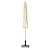 Bolero Parasol ogrodowy okrągły Ø2500x(h)2480 mm, Bolero FU508, kremowy