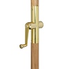 Bolero Parasol ogrodowy okrągły Ø2500x(h)2480 mm, Bolero FU508, kremowy