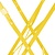 Bolero Składany stolik kawiarniany okrągły Ø600x(h)710 mm, Bolero HZ369, żółty