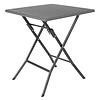 Bolero Składany stolik kawiarniany kwadratowy 620x620x(h)730 mm, Bolero HZ890, szary