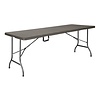 Bolero Stół cateringowy prostokątny 743x1829x(h)728 mm, Bolero GR771, brązowy