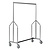 Bolero Stojak na wieszaki 500x1200x(h)1670 mm, Bolero GK910