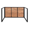 Bolero Stół barowy 900x1800x(h)1050 mm, Bolero DK905, brązowy
