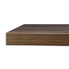 Bolero Stolik barowy kwadratowy 700x700x(h)750 mm, Bolero HW850, brązowy