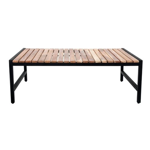 Bolero Stolik ogrodowy z drewna akacjowego 800x1200x(h)410 mm, Bolero DK903, brązowy Bolero Stolik ogrodowy z drewna akacjowego 800x1200x(h)410 mm, Bolero DK903, brązowy