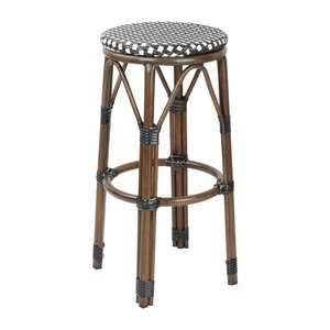 Bolero Stołek barowy w stylu francuskim 750 mm, Bolero HZ146, czarne (2 szt.) Bolero Stołek barowy w stylu francuskim 750 mm, Bolero HZ146, czarne (2 szt.)
