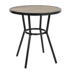Bolero Stolik kawiarniany okrągły Ø700x(h)754 mm, Bolero DX986, czarny Bolero Stolik kawiarniany okrągły Ø700x(h)754 mm, Bolero DX986, czarny