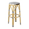 Bolero Stołek barowy w stylu francuskim 750 mm, Bolero HZ144, czarny (2 szt.)