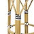 Bolero Stołek barowy w stylu francuskim 750 mm, Bolero HZ144, czarny (2 szt.)