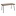 Bolero Stół do jadalni prostokątny 798x1400x(h)755 mm, Bolero Santorini FU536