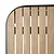 Bolero Stół do jadalni prostokątny 798x1400x(h)755 mm, Bolero Santorini FU536