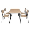 Bolero Stół do jadalni prostokątny 798x1400x(h)755 mm, Bolero Santorini FU536