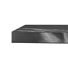 Bolero Stolik barowy kwadratowy 700x700x(h)750 mm, Bolero HW851, czarny