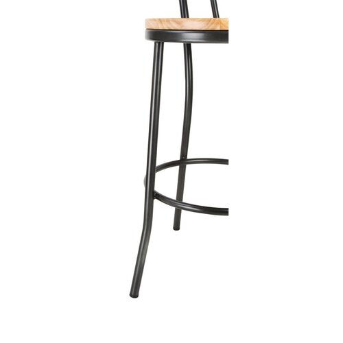 Bolero Wysokie krzesło barowe 1110 mm, Bolero DC179, szare Bolero Wysokie krzesło barowe 1110 mm, Bolero DC179, szare