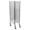 Bourgeat Wózek do transportu pojemników i tac 20x 1/1 GN, Bourgeat CX728 100 630 1890 mm