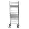 Bourgeat Wózek do transportu pojemników i tac 20x 1/1 GN, Bourgeat CX728 100 630 1890 mm