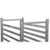 Bourgeat Wózek do transportu pojemników i tac 20x 1/1 GN, Bourgeat CX728 100 630 1890 mm