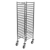 Bourgeat Wózek do transportu pojemników i tac 20x 1/1 GN, Bourgeat CX723 630 460 1650 mm