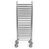 Bourgeat Wózek do transportu pojemników i tac 20x 1/1 GN, Bourgeat CX723 630 460 1650 mm