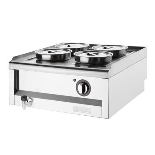 Buffalo Bemar Hotpot 4x 4L, Buffalo FU291, 1.5kW, 240V z kranem spustowym