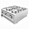 Buffalo Bemar Hotpot 4x 4L, Buffalo FU291, 1.5kW, 240V z kranem spustowym