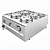 Buffalo Bemar Hotpot 4x 4L, Buffalo FU291, 1.5kW, 240V z kranem spustowym