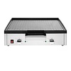 Buffalo Elektryczna płyta grillowa ryflowana, żeliwna, do 300°C, 3kW, 240V, Buffalo HT762