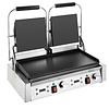 Buffalo Grill kontaktowy podwójny żeliwny, gładki, 3.6kW, 240V, 300°C, Buffalo CU610