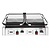 Buffalo Grill kontaktowy podwójny żeliwny, gładki, 3.6kW, 240V, 300°C, Buffalo CU610