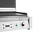 Buffalo Grill kontaktowy podwójny żeliwny, gładki, 3.6kW, 240V, 300°C, Buffalo CU610