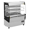 Buffalo Nablatowa witryna grzewcza 200L, 30 do 80°C, 2kW, z szybą giętą Buffalo HW922, 592x1000x(h)1253 mm