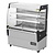 Buffalo Nablatowa witryna grzewcza 200L, 30 do 80°C, 2kW, z szybą giętą Buffalo HW922, 592x1000x(h)1253 mm