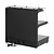 Buffalo Nablatowa witryna grzewcza 30 do 90°C, 560W, z szybą giętą Buffalo HW920, 457x625x(h)650 mm