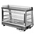 Buffalo Nablatowa witryna grzewcza 136L, 30 do 90°C, 1.1kW, z szybą skośną Buffalo HW928, 484x915x(h)662 mm