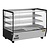 Buffalo Nablatowa witryna grzewcza 160L, 30 do 90°C, 1.5kW, z prostą szybą Buffalo HW924, 568x856x(h)686 mm